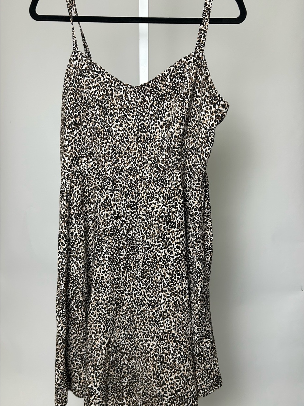 Old Navy Leopard Print Cami - Black & Cream